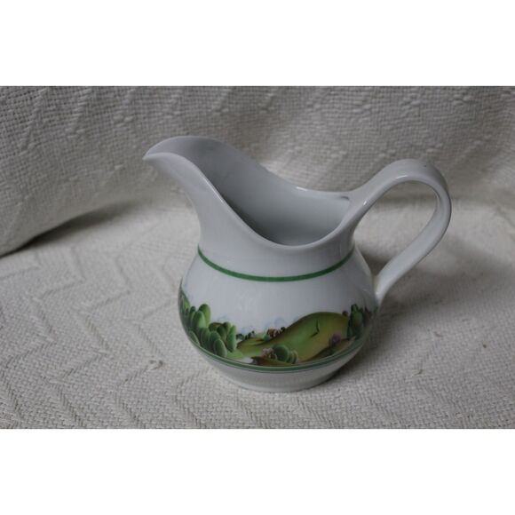 Vintage Estee Lauder 1980 Porcelain Creamer Pitcher (Pre-Owned) - Picture 1 of 3